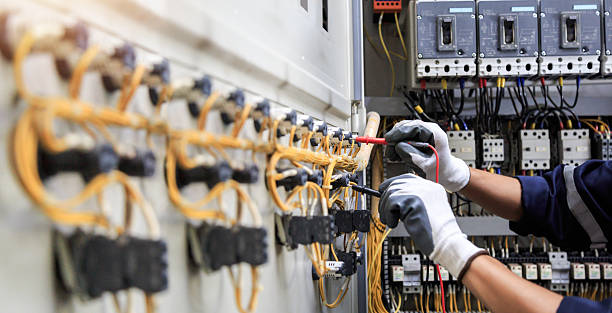 Professional Electrician technician working in Henderson, NV